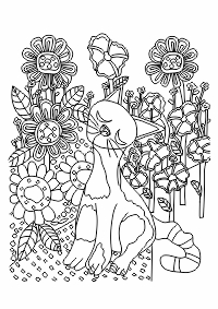 LDA2-S02 08 – Cat in the Garden
