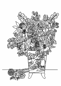 LDA2-S02 19 – Flowers in a Vase