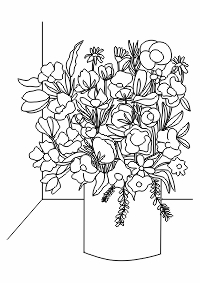 LDA3-S02 – 12 Friendly Flowers