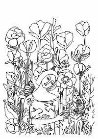 LDA3-S02 – 15 Girl with Owl