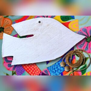 Handmade ceramic ornament - Birds 01